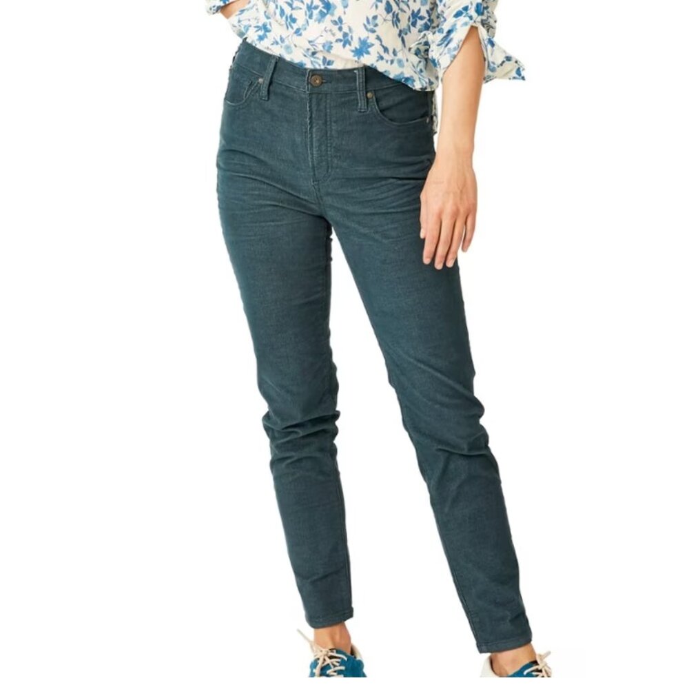 Carve Designs Skyler Skinny Cords Corduroy Pants Blue Size 8